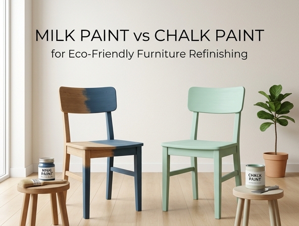 Milk Paint vs. Chalk Paint: Choosing the Best Eco-Friendly Finish for Your Sustainable Home Image