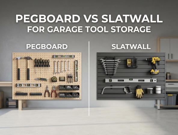 Pegboard vs. Slatwall: Which Is Best for Your Garage Tool Storage? Image