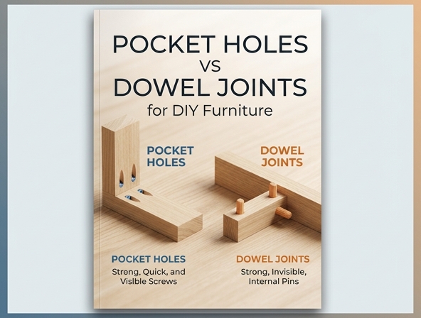 Pocket Holes vs. Dowel Joints: The Best Joinery Method for DIY Furniture Image