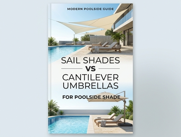 Sail Shades vs. Cantilever Umbrellas: The Ultimate Poolside Shade Guide for Outdoor Living Image