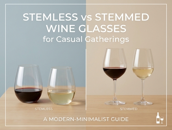 Stemless vs. Stemmed Wine Glasses: Which Is Best for Casual Gatherings? Image