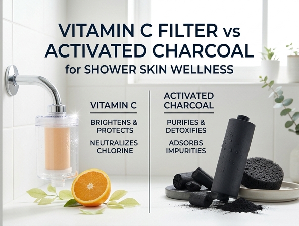 Vitamin C vs. Activated Charcoal: The Best Shower Filter for Glowing Skin Image